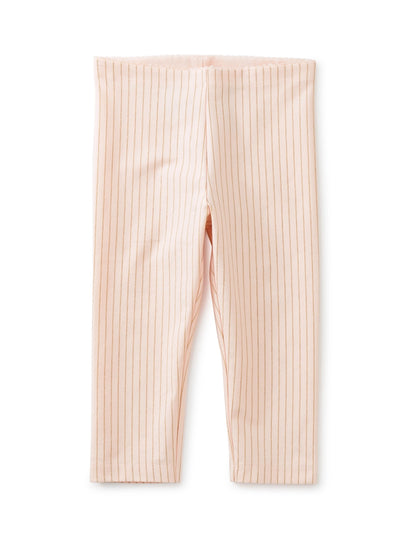 Sparkle Stripe Capri Leggings/Pink