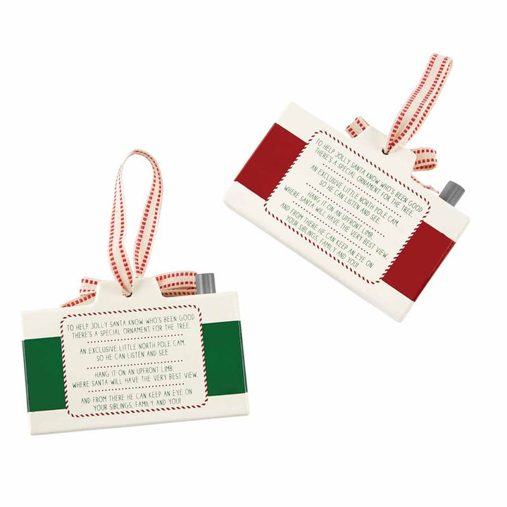Santa Cam Ornament