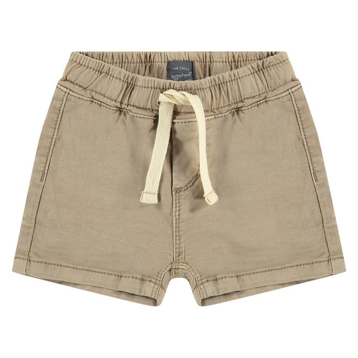 Toffee Cotton Shorts
