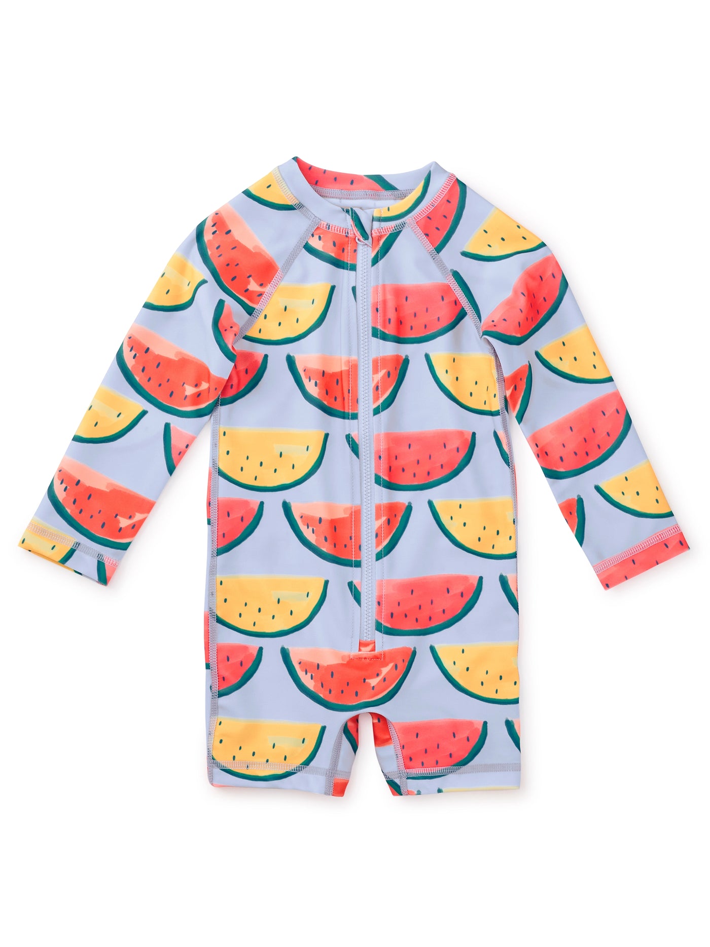Rash Guard Baby Swimsuit /Painted Watermelon