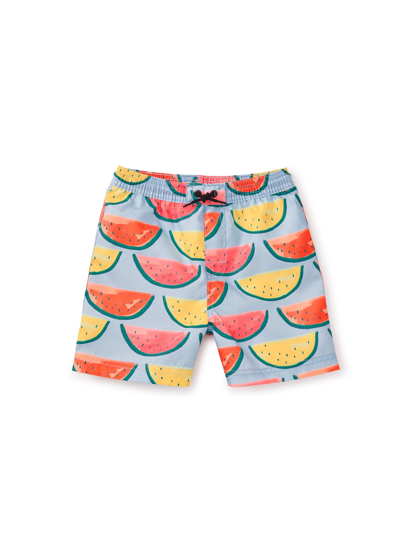 Mid-Length Swim Trunks/ Painted Watermelonr