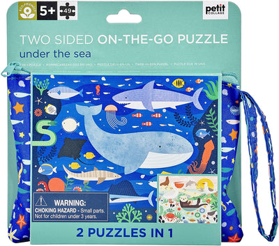 Under The Sea 2 Sided Travel Puzzle