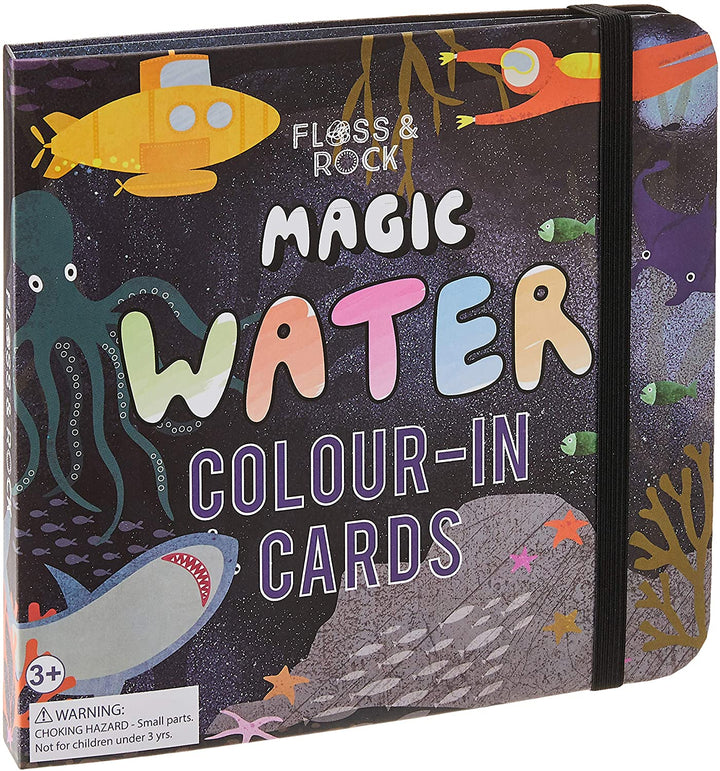 Deep Sea Color-In Cards