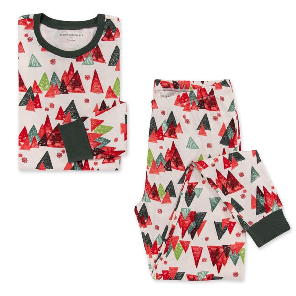 Womens Modern Forest Tee & Pant PJ Set