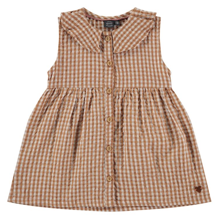 Toffee Check Dress