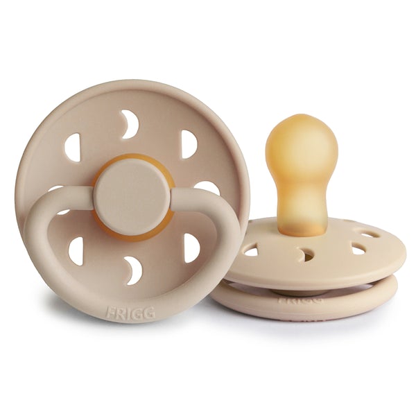 Moon Phase Natural Rubber Pacifier (Croissant)