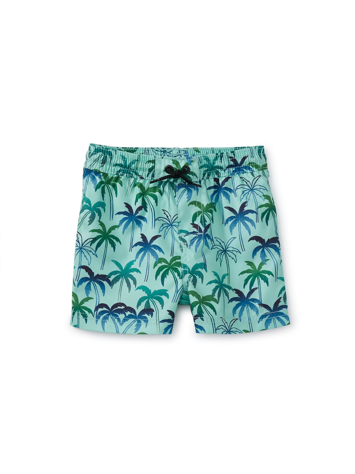 Shortie Baby Swim Trunks/Verdant Palms Blue