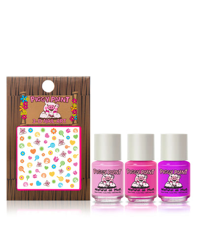 Rainbow Party Polish Set