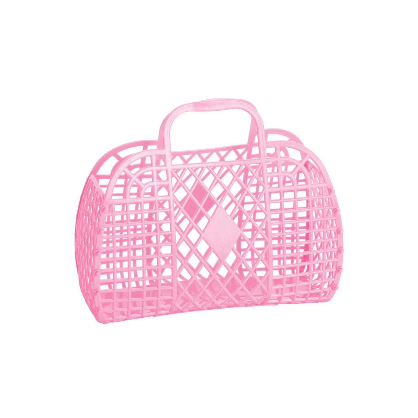 Retro Basket Small-Bubblegum Pink