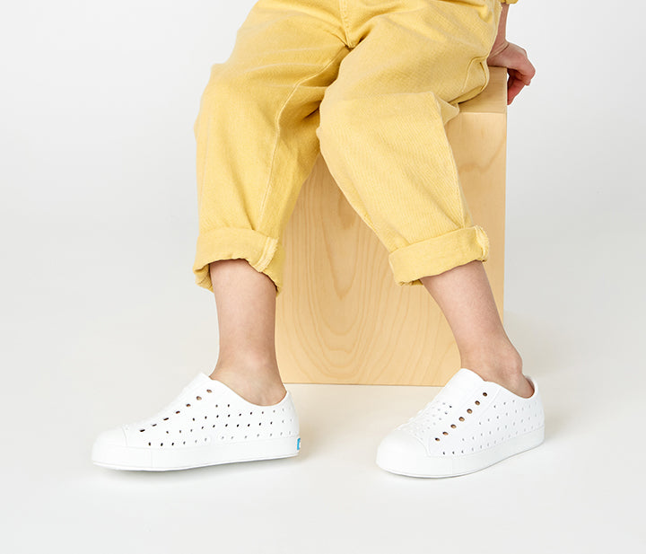 jefferson print • shell white / shell white