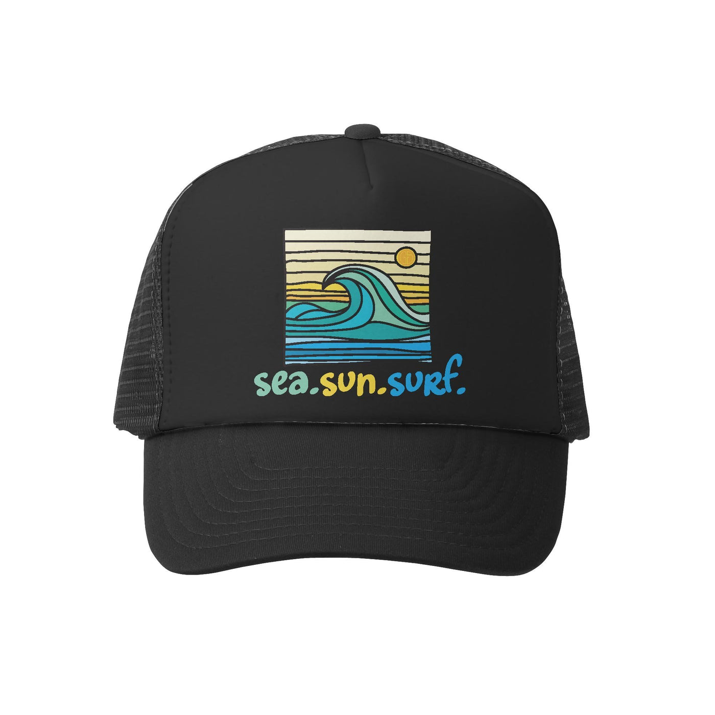 Sea. Sun. Surf. Hat