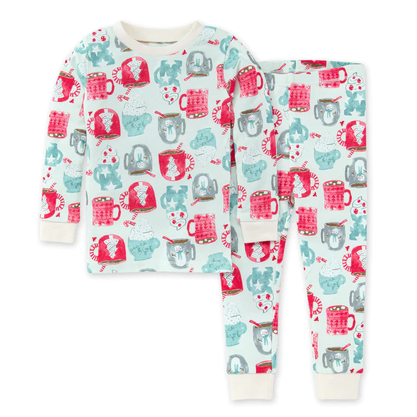 Mugs of Happiness Matching Holiday Family PJ's