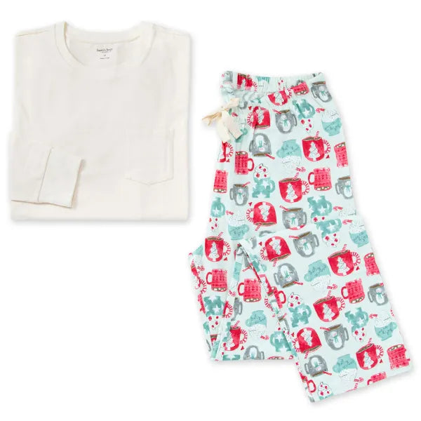 Mugs of Happiness Matching Holiday Family PJ's