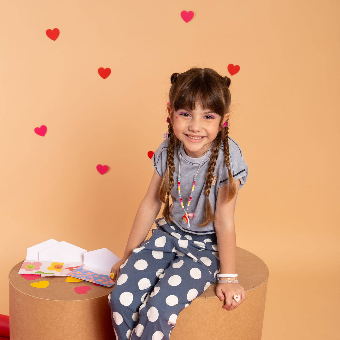 Rainbow Bead Necklace