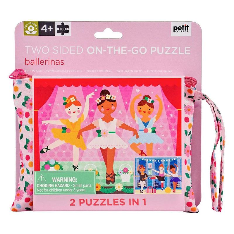 Ballerina Two Sided On the Go Puzzle