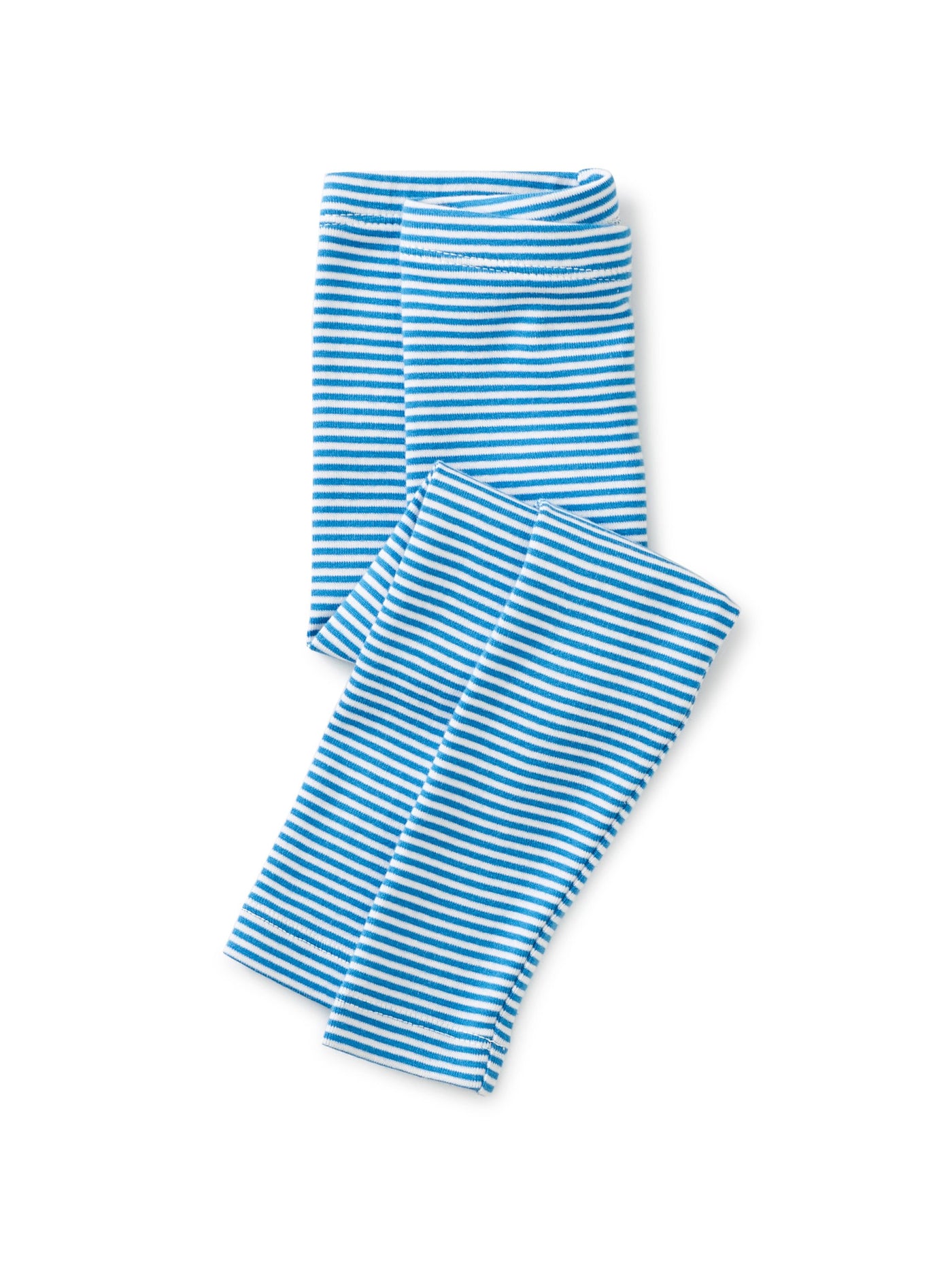 Striped Baby Leggings/Blue Aster