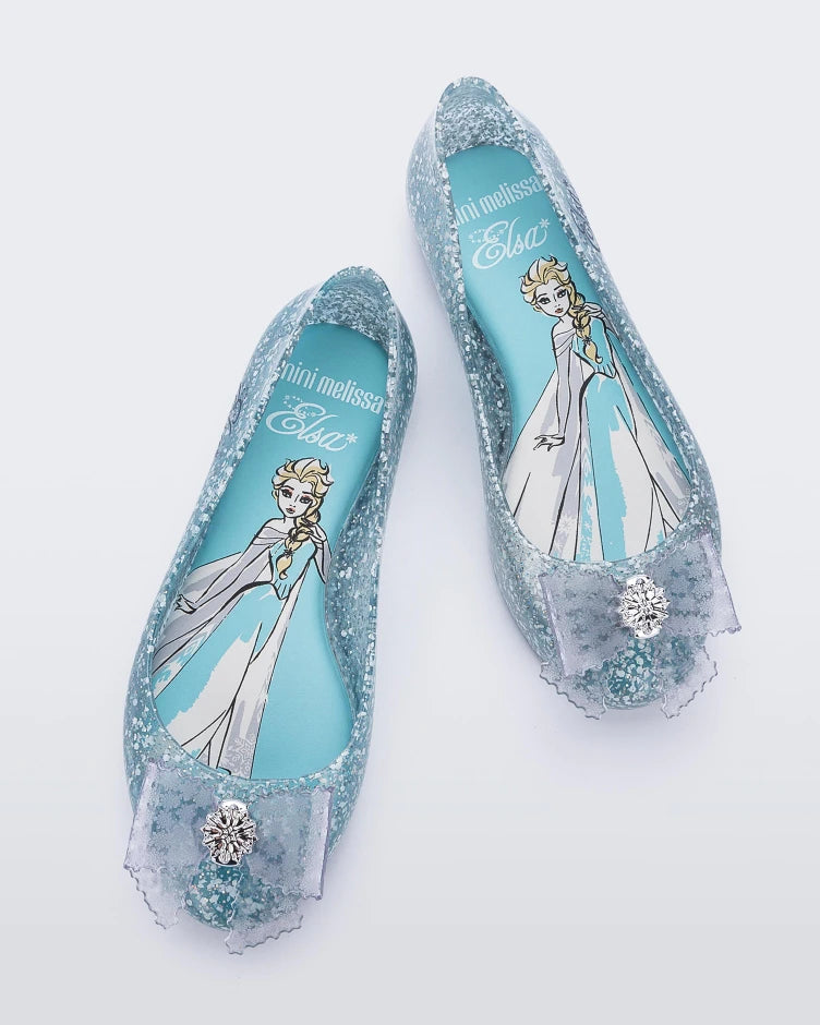 Princess Disney Flat- Blue Sparkle