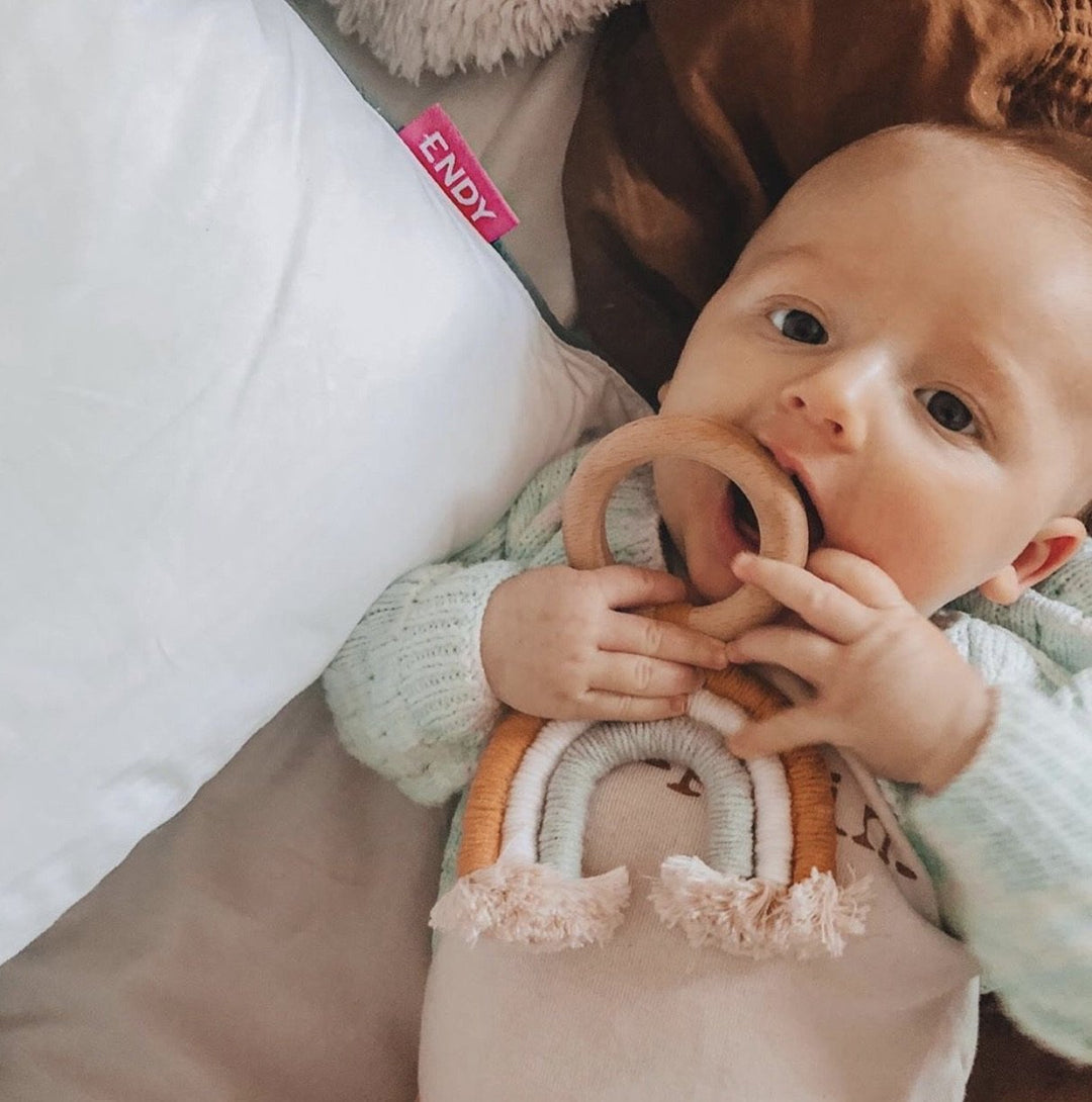 Gold Rainbow Teether