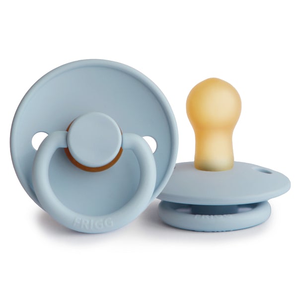 Natural Rubber Pacifier (Powder Blue)