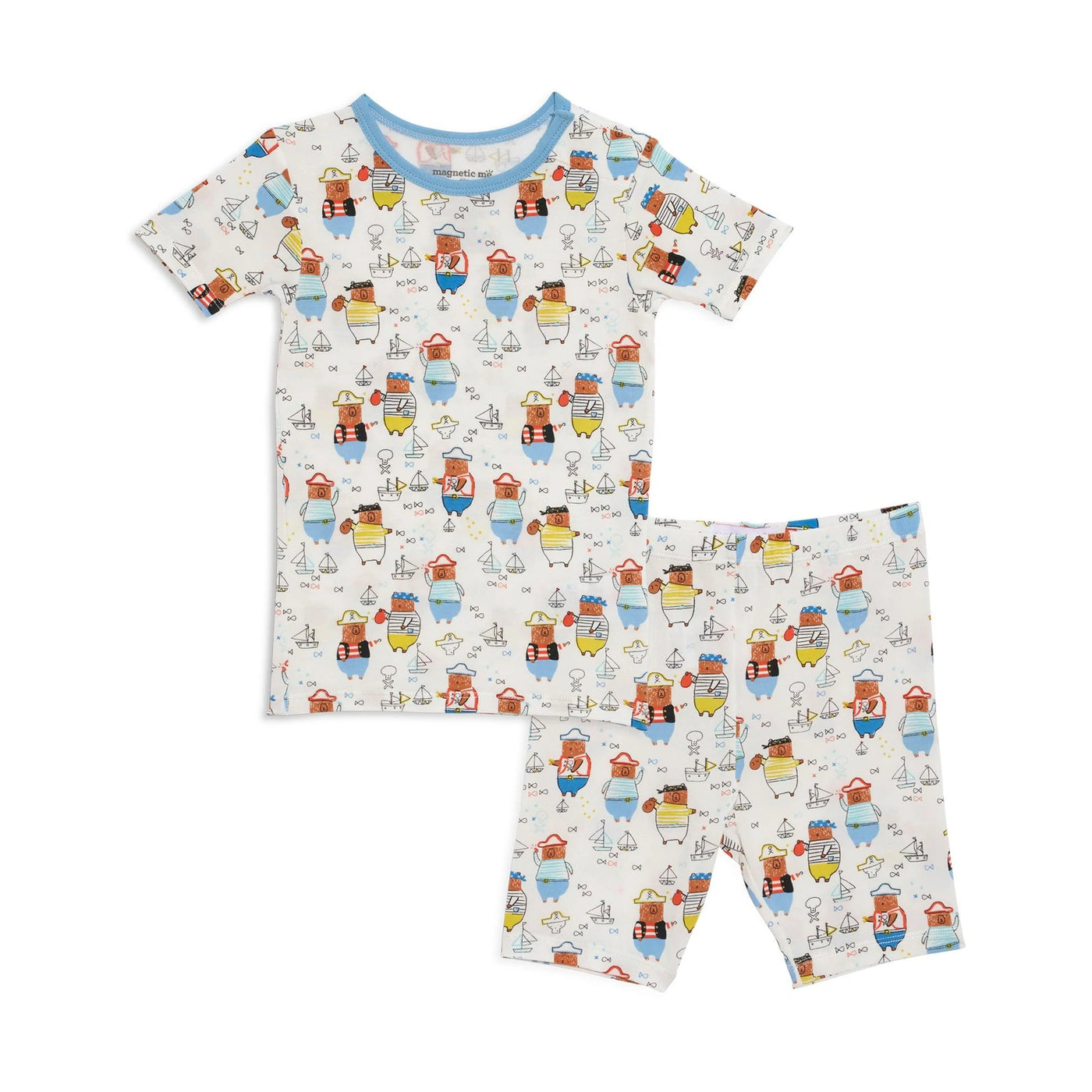 Pirate Looty Magnetic 2 Pc Toddler PJ's
