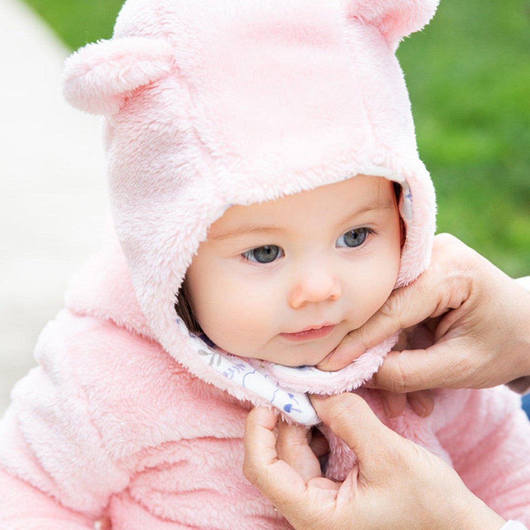 Rose Quartz So Soft Bear Hat