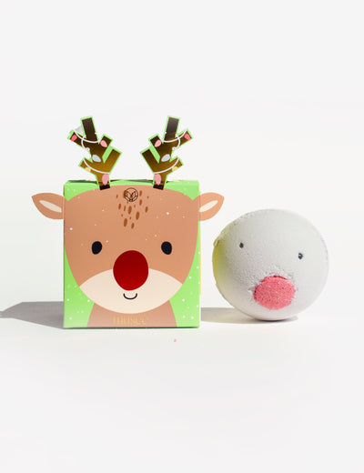 Rudolph Reindeer Surprise Bath Bomb